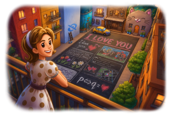 Telegram community illustration